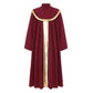 Boys Girls Church Choir Worship Praise Dance Robe Long Sleeve Metallic Gown Christian Pastor Priest Cosplay Halloween Costume