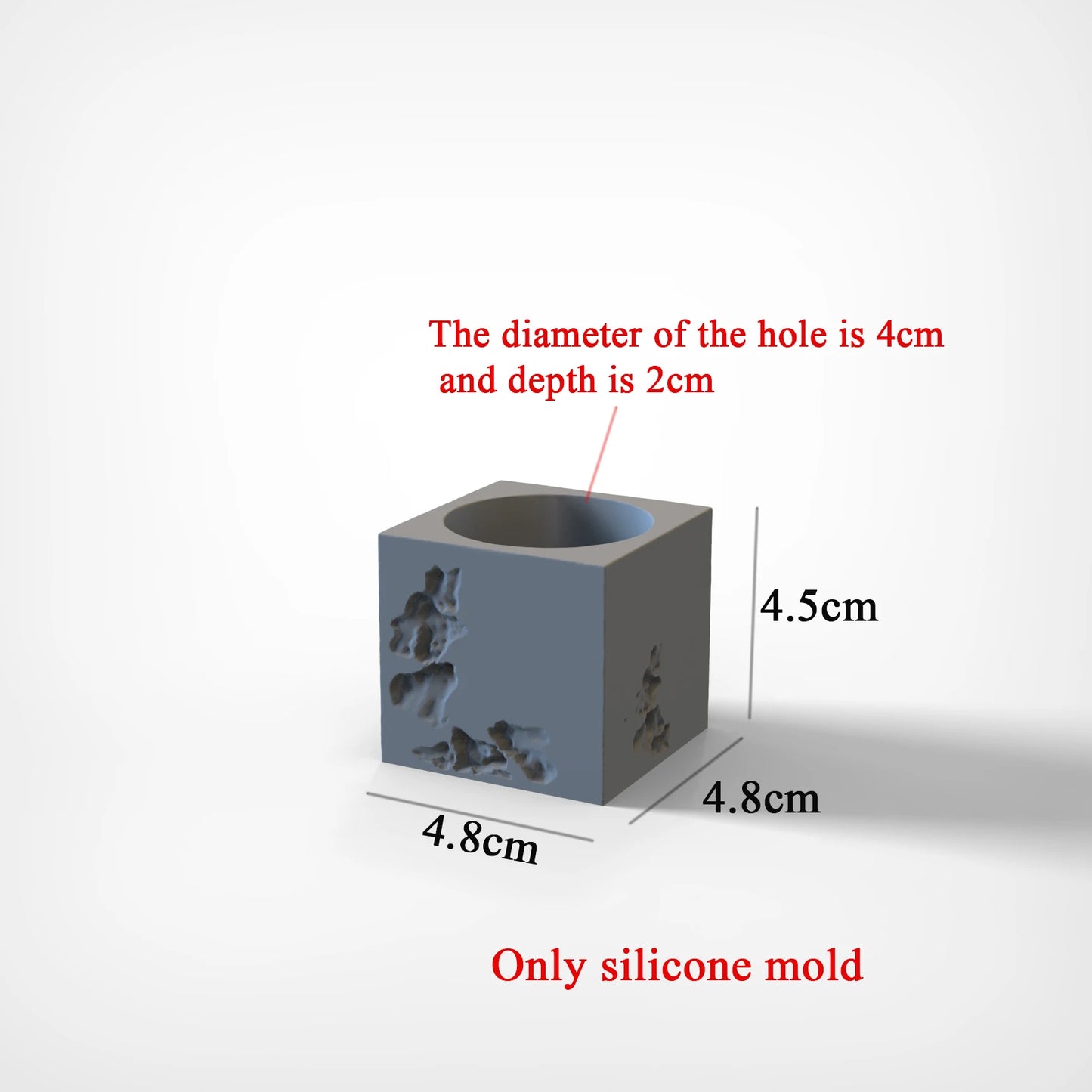 Silicone Mold For Shabbat Candle Holders Set,Handmade Concrete Jewish Tealight Holders | Shabbat Candlesticks Gift Molds