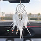 Car Interior Backpack Pendant Dream Catcher Crystal Stone Exquisite Interior Pendant Feather Dream Catcher Wind Chimes