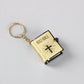 Fashion Holy Bible Keychain Mini Christian English Book Key Ring For Gift