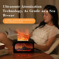 Fireplace Humidifier Aroma Flame Humidifier Fragrance Diffuser Aromatherapy Essential Oil Diffuser Fire Humidifier for Home Room