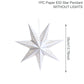 30-75cm Hollow Star Hanging Pendant Eid Mubarak Ramadan Decor 2025 Christmas Decor For Home Islamic Muslim Party Ramadan Kareem
