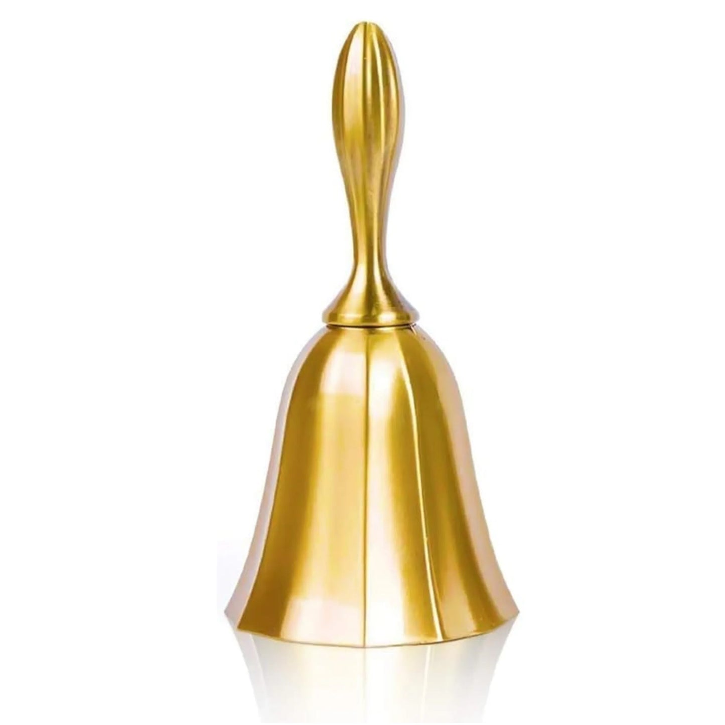 Retro Metalen Tone Hand Bel Metalen School Diner Shoptea Bell Hand Held Craft Bruiloft Decoratie Alarm School Kerk Klaslokaal