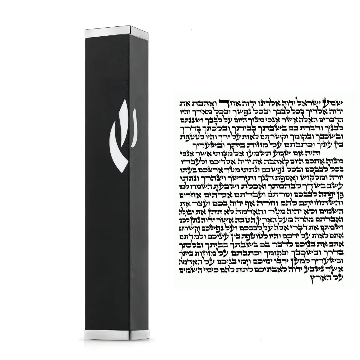1pcs Mezuzah Embellished Home Door Wall Home Décor Jewish BLACK Housewarming Present House Blessing Gift for Holiday Festival