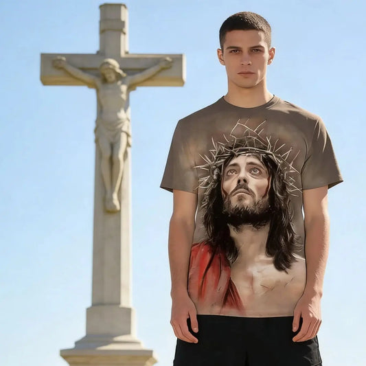 Hot Jesus Love Every Christian 3D Summer Fashion Casual T shirt Women's Men's Adult children's Kids clothing unisex Tshirt