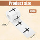 1/2/5 Roll Christian Athletic Tape 23Ft Serrated Edges Skin-Friendly Cotton Sport Wrist-AA85