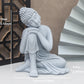 Buddha Stone Statue Little Buddhist Monks Tibetan Buddhism Figurines Zen Garden Ornament Meditation Home Aquarium Decoration