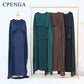Ramadan 2 Piece Muslim Women Set Dubai Modest Abaya Islam Abayas Femme Elegant Arabic Clothing Fashion Turkey Solid Outfit 2025