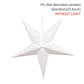 30-75cm Hollow Star Hanging Pendant Eid Mubarak Ramadan Decor 2025 Christmas Decor For Home Islamic Muslim Party Ramadan Kareem