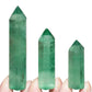 4-7cm Natural Crystal Point Column Energy Purification Reiki Healing Stone for Meditation Mindful Relaxation Home Decor Gift