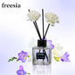 Flameless Home Fragrance Freesia Lavender Aromatherapy Oil with Reed Diffuser Stick Liquid Air Freshener Room Decor Ornaments