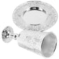 Jewish Holy Grail Havdalah Goblet Cup Silver Kiddushs Shabbos Holiday Shabbat Decorations Passover Crafts