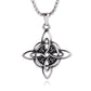 Stainless Steel 7 Archangel Seal Necklace Men's Solomon Kabbalah Seal Pendant Supernatural Protection Amulet Magical Jewelry