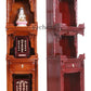 ZMLSolid Wood Altar Cabinet Buddha Niche Clothes Closet Altar New Chinese Three-Layer Household Buddha Shrine
