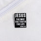Jesus Brooch Enamel Pins Custom JESUS THE WAY THE TRUTH THE LIFE Brooches for Bag Lapel Badges Fashion Jewelry Accessories Gifts