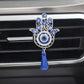 1Pc Evil Eye Car Vent Perfume Holder - Fits All Vents Holds Oils/Fresheners Easy Install Stylish Gift for Car Lovers