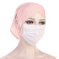 2026 New Jersey Earhole Underscarf Cap Forehead Cross Elastic Muslim Inner Hijab Caps Islamic Female Headscarf Turban Bonnet