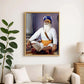 Sikh Historical Art Print of Guru Nanak Dev, Guru Ram Das, Baba Deep Singh & Maharaja Bhupinder Singh Vintage Devotional Poster