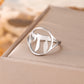 Skyrim Jewish Chai Round Rings Stainless Steel Hebrew Letter Sign of Life Ring Women Men Protection Amulet Judaism Jewelry