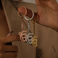 Punjabi Sikh Gold Keychain Pendant Gift 18K Stainless Steel Believer Faith Master Unique Symbol Religious Jewelry Souvenir