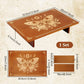 Butterfly Phases Altar Table 12 x 7.8 inch Wooden Table Altar Wood Wiccan Tables Buddhist Shrine Butterfly Tables