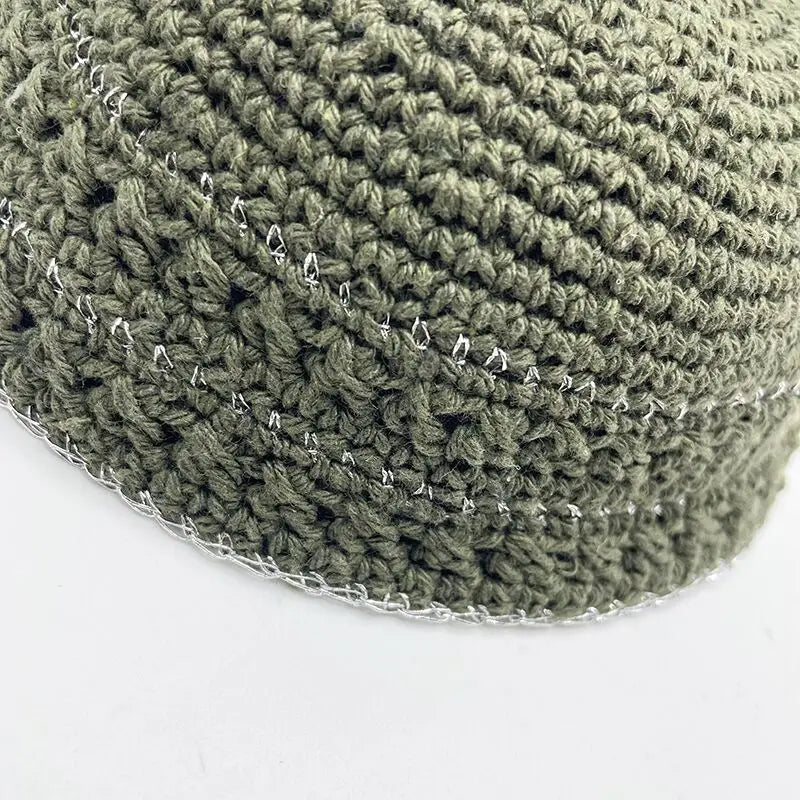 Jewish 20cm Kippah Handmade Knitted Yamaka Hat for Men Kipa Yarmulke  Judaica Best Gifts