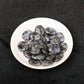 JH18-1 5/10Pcs Natural Crystal Palm Stone, 2cm Oval Shaped Raw Gemstone for Handheld Worry Stone Reiki Healing Massage Decor