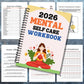 1PC 2026 Mindful Mental Self-Care Workbook: Yoga-Themed Mental Health Journal for Wellness Enthusiasts & Stress-Relievers, Perfe