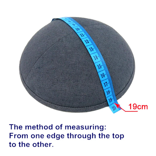 GIU 50%Velvet 50%Cotton Jewish Skullies Beanies Kippot Yarmulke Kippah Dome Customized Will extra For Wedding And Events