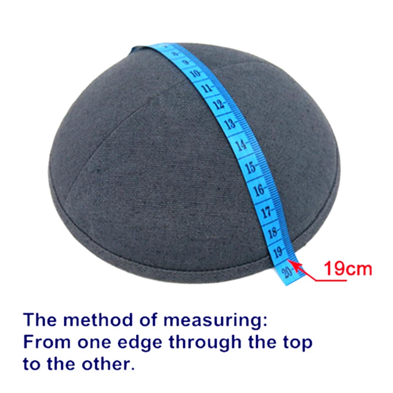 GIU 50%Velvet 50%Cotton Jewish Skullies Beanies Kippot Yarmulke Kippah Dome Customized Will extra For Wedding And Events