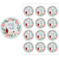 Happy Passover Jewish Holiday Stickers Labels Hebrew Celebration Stickers Flower Decoration