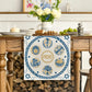 Happy Passover Linen Table Runners Kitchen Dining Table Decor Seder Plate Pesach Matzoh Star of David Jewish Holiday Party Decor