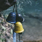 Japanese Wind Chimes Cast Iron Wind Bells Hanging Pendant Feng Shui Good Luck Temple Wind Bells Outdoor Home Garden Decoration