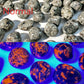 1PC/3PCS/5PCS 10-50mm Natural Yooperlite Tumbled Stones Crystal Minerals-UV Fluorescent,Glitter,Healing Crystal,Gift