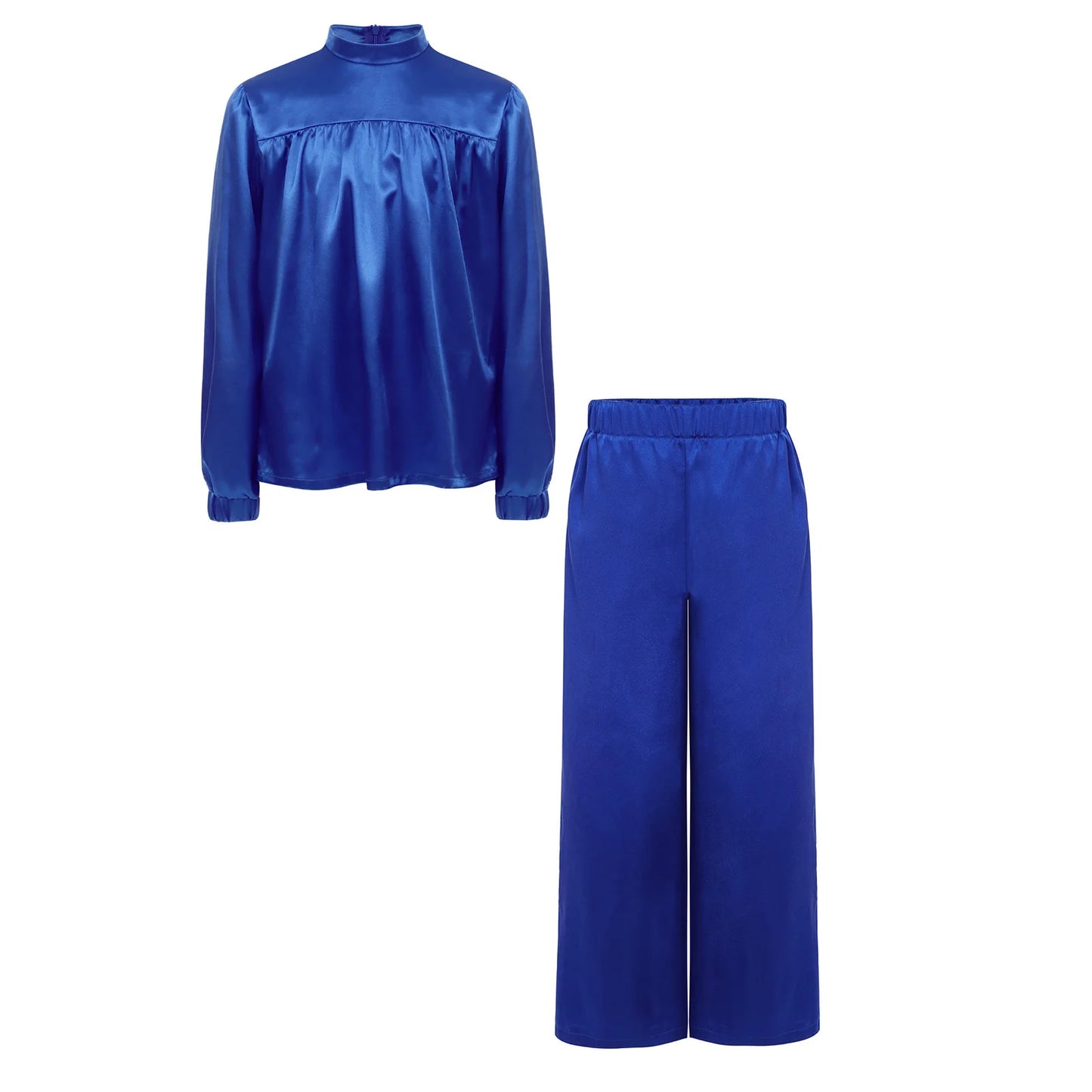 Boys Girls Church Choir Worship Praise Dance Outfit Long Sleeve Top+Robe+Pants Halloween Christian Pastor Priest Cosplay Costume
