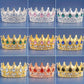 Crown topper Headpiece Suitable  Wedding Decorations Holiday Costume Headpiece Rhinestone Prom Crown Headb