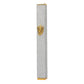 Judaica Classic Silver Aluminum Door Mezuzah Case Jewish Housewarming Gift For Home Decor Car Decoration 15CM