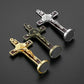 Fashion Car Ornament Metal Jesus Wood Cross Crucifix Auto Interior Dashboard Decoration Christian Jesus Ornaments Accessories
