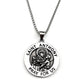 SANIT ANTHONY PRAY FOR US Chain For Women Men Stainless Steel Silver Color Patron Saint Of Lost Things Religious Jewelry Gifts