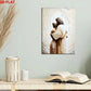 2D 1PC Wrapped Canvas Painting Jesus hugging woman in his arms theme wall art interior framed painting
