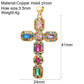 Goth Cross Chrams for Jewelry Making Supplies Golden Angel Charm Stainless Steel Long Chain Dijes Diy Necklace Earring Bracelet