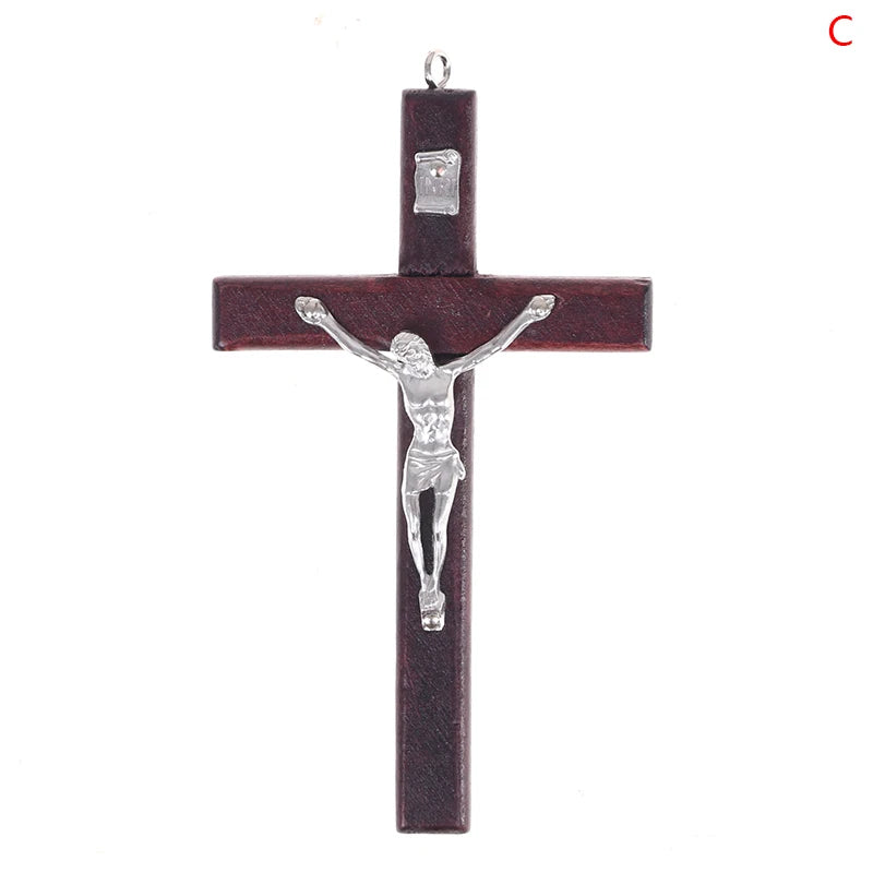 1PC Antique Carved Incense Burner Cross Decoration Church Chapel Ornaments Prayer Religious Home Worship Supplies red or white