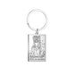 Dawapara Tarot Cards Keychains Stainless Steel Vintage Amulet Good Luck The Major Arcana Keyring Wiccan Jewelry