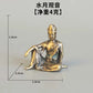 Micro Landscape Bronze Chinese Buddha Ancient Tea Ceremony Zen Moss Rockery Bonsai Sand Table Decorationfairy Garden Miniatures