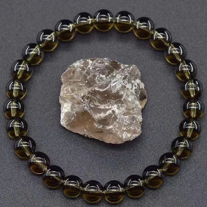 6/8mm Reiki Blue Apatite Bead Bracelet Men Women Natural Stone Blood Circulation Stimulate Enthusiasm Health Care Couple Jewelry