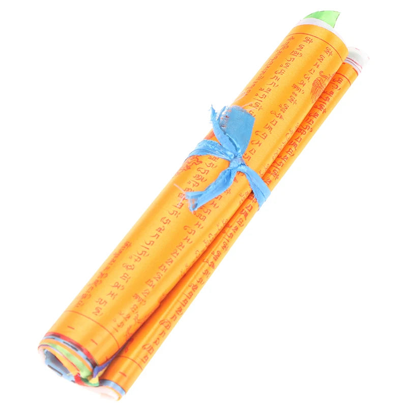 8.4m 28cm*25cm 1Set 30pcs Tibetan Buddhist Prayer Flags 5 Colors Fabric Craft Polyester Tibet Style Decorative Flag