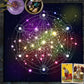 Tarot Tablecloth Mandala Flower Of Life Altar Cloth For Divination Meditation Circle Galaxy Tarot Mat Spiritual Oracle Card Pad