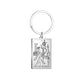 Dawapara Tarot Cards Keychains Stainless Steel Vintage Amulet Good Luck The Major Arcana Keyring Wiccan Jewelry