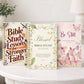 A5 SOAP Bible Study Planner Spiral Notebook for Women, Christian Prayer Journal with Scripture Observation Application Pages