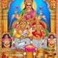 Religion Elephant God India Hinduism Ganesha Painting Canvas Durga Golden Zari Art Poster Prints Living Room Home Decor Pictures